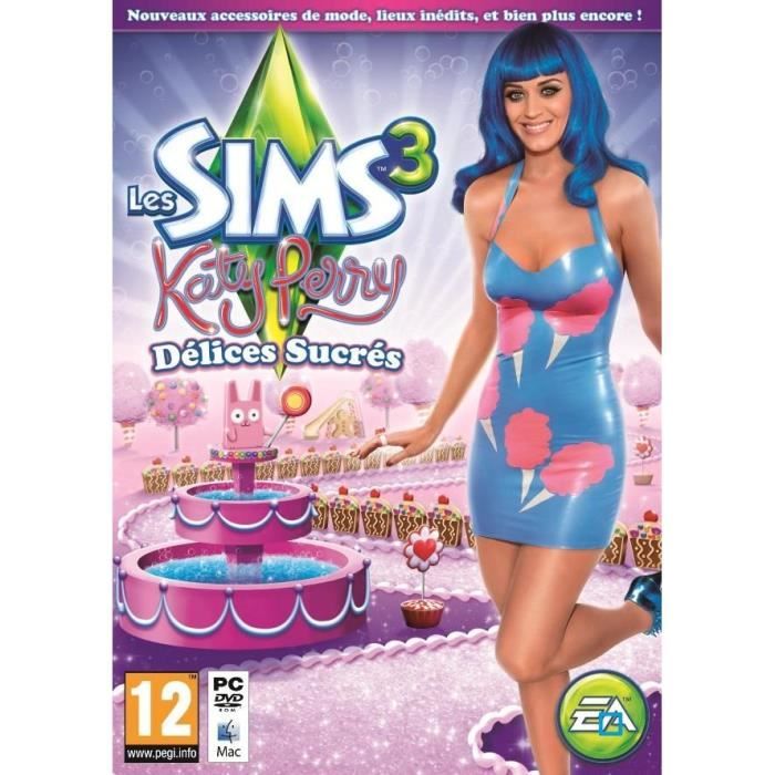 LES SIMS 3: KIT KATY PERRY DELICES SUCRES / Jeu PC - Reconditionné Electronic Arts sur Cdiscount Seconde Vie